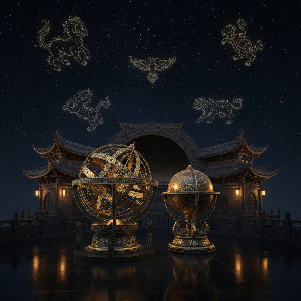 Nhị Thập Bát Tú — 28 chòm sao trên bầu trời đêm cổ đại