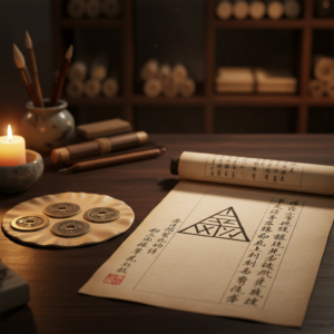 Quẻ Lục Hào Nạp Giáp với Can Chi trên từng hào