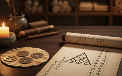 Quẻ Lục Hào Nạp Giáp với Can Chi trên từng hào