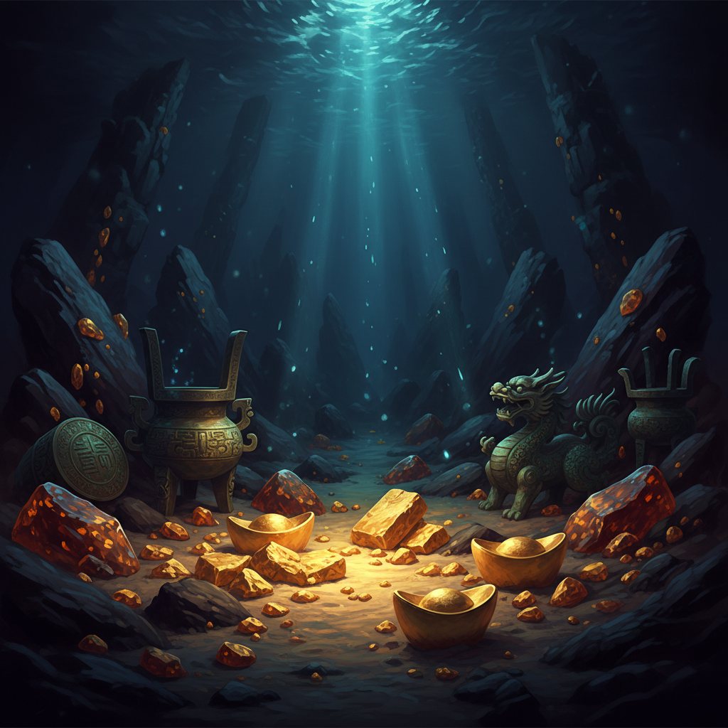 Mệnh Hải Trung Kim — vàng trong lòng biển, nghệ thuật Đông Á cổ điển