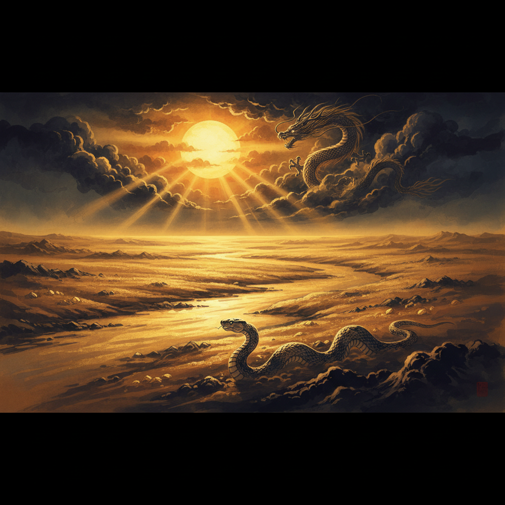 Mệnh Sa Trung Thổ — đất cát ven sông, sóng đánh mà không trôi, ẩn vàng bên trong