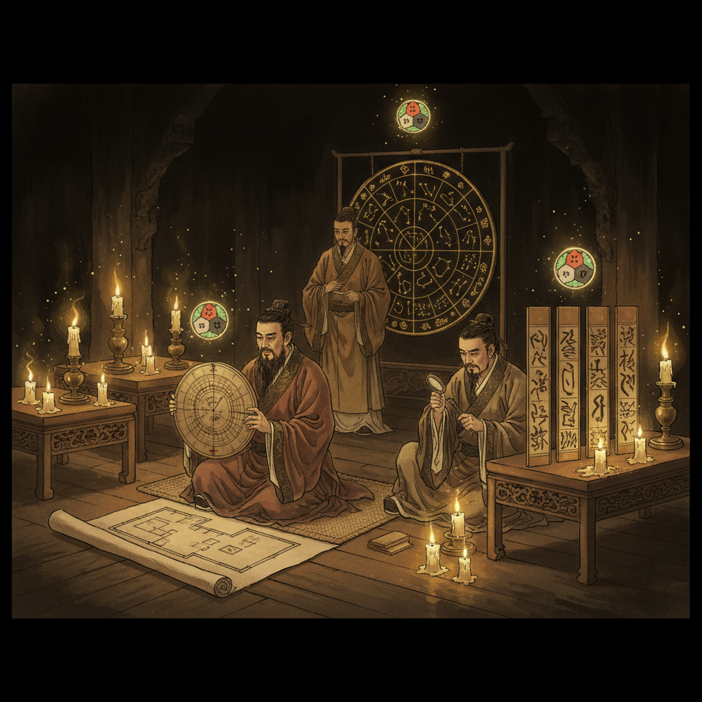 Ba học giả cổ đại nghiên cứu Phong Thủy, Tứ Trụ và Tử Vi