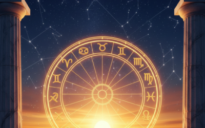 Cung Mọc Rising Sign - Zodiac Wheel mọc ở chân trời phía Đông