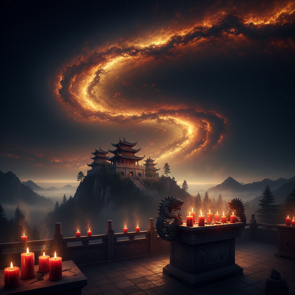 Sao Vân Hớn trong hệ thống Cửu Diệu — biểu tượng dải Ngân Hà và hành Hỏa