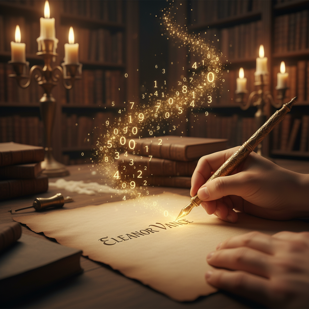 Biểu đồ tên khai sinh trong Thần Số Học — từ chữ cái đến con số định mệnh