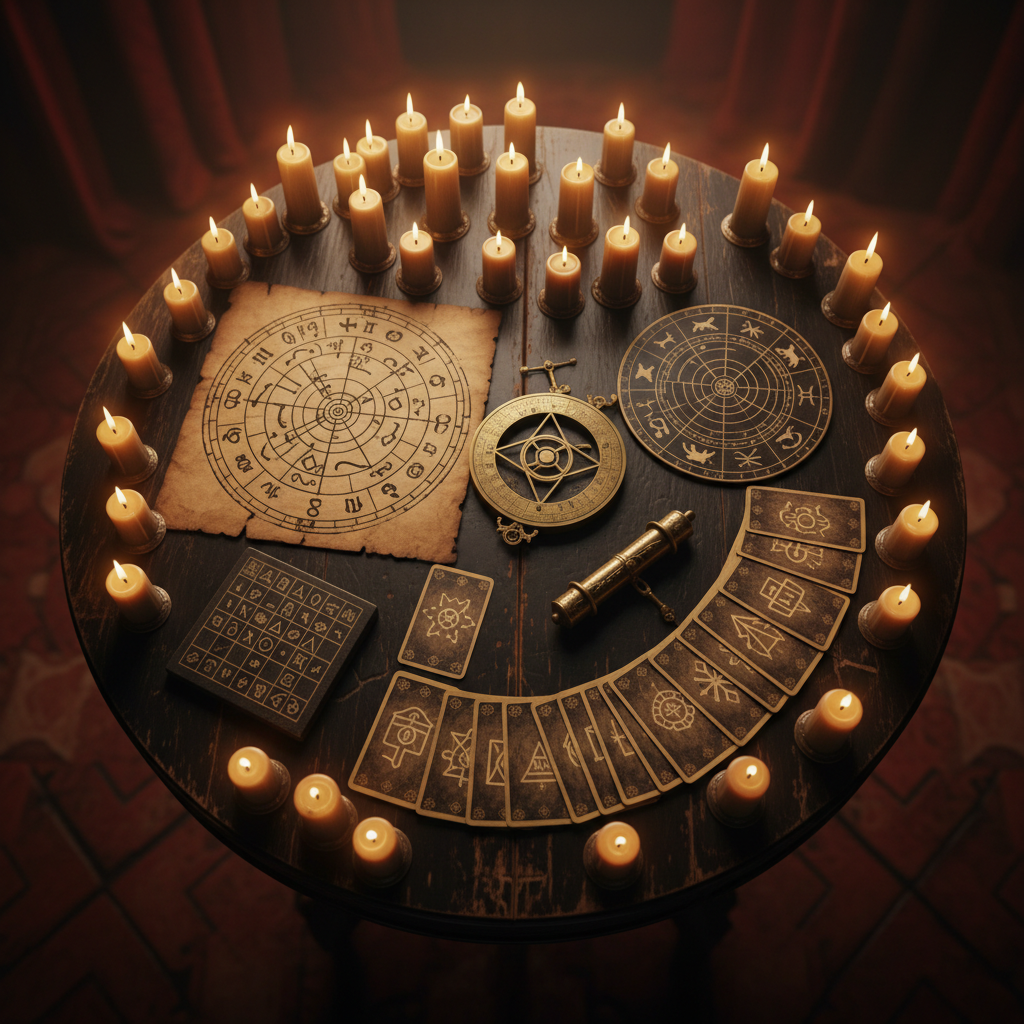 Xem hợp tuổi tổng hợp — 7 phương pháp huyền học trên bàn gỗ cổ