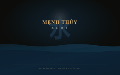 Mệnh Thủy Là Gì — Tính Cách, Màu Sắc, Hướng, Nghề Nghiệp & 6 Nạp Âm Thủy Toàn Tập