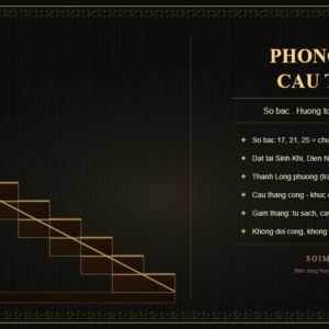 Phong Thủy Cầu Thang — Số Bậc, Hướng Tốt, Màu Sắc & Kiêng Kỵ