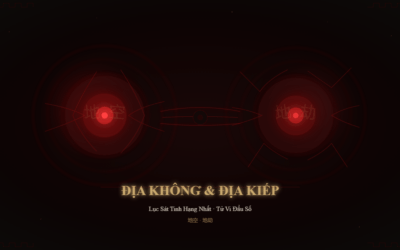Sao Địa Không & Địa Kiếp Trong Tử Vi — Ý Nghĩa, Cách An Sao & Hóa Giải