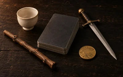Minor Arcana: học bốn bộ, lá đánh số và lá cung đình theo Rider–Waite–Smith
